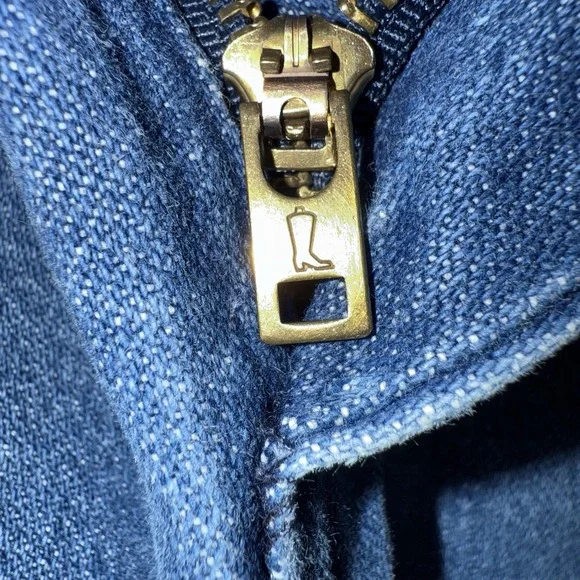 Vintage Wrangler Jeans Mens 40x32 Blue Denim 31MWZPW Relaxed Cowboy Cut Made USA - Picture 10 of 13